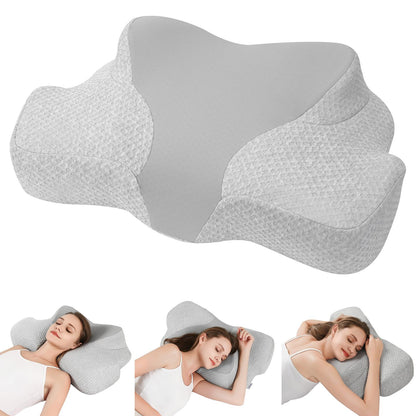 Cervical Memory Foam Contour Pillows for Neck and Shoulder Pain - Soft Comfortable Neck Support Pillow pillow headboard pillow