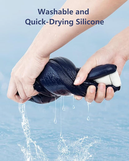 Neck Brace, Silicone Washable Upgrade, Cervical Collar for Neck Pain and Support, Soft Cervicorrect Neck Brace for Sleeping, Neck Tension Reliever
