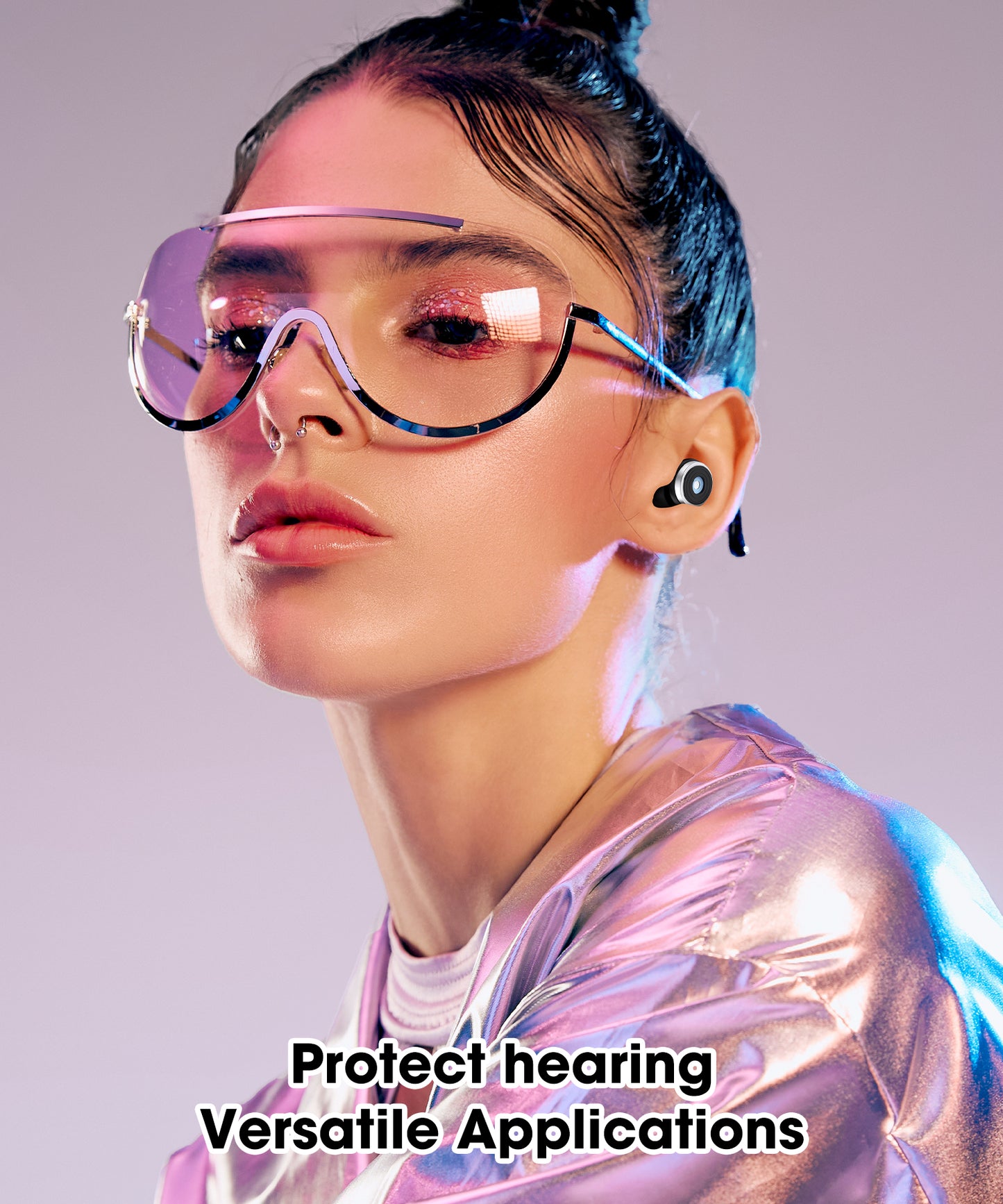 Ear Plugs for Sleeping, 30dB Noise Canceling Reusable Silicone Ear Plugs,8 Size Eartips with Portable Box, Perfect for Concerts,Snoring, Study, Sleep and Travel